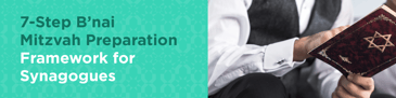 The title of the article: 7-Step B’nai Mitzvah Preparation Framework for Synagogues