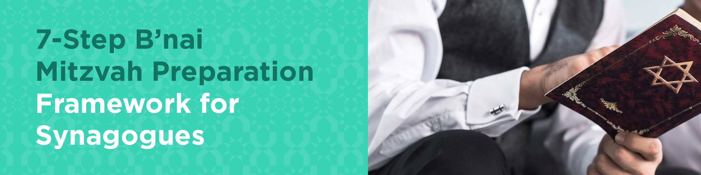 The title of the article: 7-Step B’nai Mitzvah Preparation Framework for Synagogues
